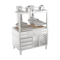 product of Mibrasa GMBMC130 50" Charcoal Parrilla Grill w/ (2) Adjustable Grills and Complete Stand Base