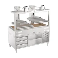 product of Mibrasa GMBMC160 64" Charcoal Parrilla Grill w/ (2) Adjustable Grills and Complete Stand Base