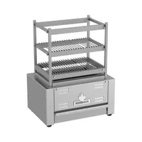 product of Mibrasa RM 60 24" Countertop Robatayaki Charcoal Grill w/ 3 Fixed Tiers
