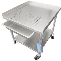 product of IMC Teddy ESTP Equipment Stand, 30"W X 30"D X 34"H, 2" Back & Side Splashes