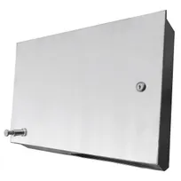 product of IMC Teddy ITSD Towel & Soap Dispenser, 19-3/16" W x 4-3/8" D, 28 oz Soap, Steel, Wall-Mounted