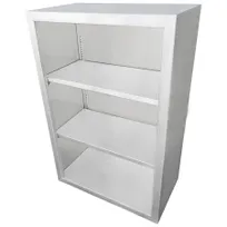 product of IMC Teddy OC-3012 30" Open Front Stainless Steel Wall Mount Cabinet, 12"D X 30"W X 36"H, 18/304 Stainless Steel