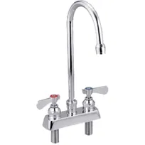 product of IMC Teddy RGSH-D Faucet, Deck Type, Rigid Gooseneck with Lever Handles