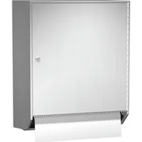 product of IMC Teddy TD-AR Paper Towel Dispenser, Mounted, Holds 8" Roll up to 800 ft, Stainless Steel, NSF