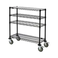 product of Quantum WRC-1448WSBK Epoxy Wine Display/Worktable Cart - 48"W X 14"D X 40"H