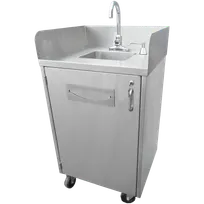 product of IMC Teddy PHS Portable Hand Sink, 24" X 21" X 42" High with Electronic Faucet