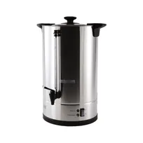 product of CAC China BVCM-110 Urn Coffee Maker, 108 Cup/16L - 10-5/8" Dia. X 20-1/4"H - 1.5kW / 110-120V