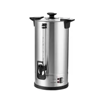 product of CAC China BVCM-60 Stainless Steel Urn Coffee Maker, 60 Cup/9L - 8-5/8" Dia, X 17-19/50"H