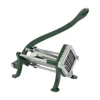product of CACChina FPFC-375 3/8" Square Cut French Fry Cutter, Cast Iron Body, Stainless Blade, Ergonomic Handle