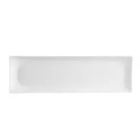 product of CACChina SHA-41 Sushia Platter 13-5/8"L x4"W x1"H Porcelain Dishwasher/Oven/MW Safe - Dozen