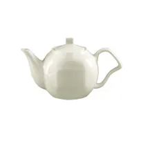product of CACChina SOH-TP - Soho Stoneware Teapot, 15 Oz., 7-1/2"L x 4"W x 4-1/2"H, White, Dishwasher - Dozen