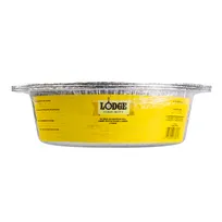 product of Lodge A10F3 Camp Dutch Oven Liner, 3 Pack 10-1/2" Dia. Exterior, Handles, Aluminum Foil - 3/Pack