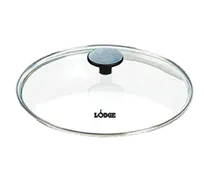 product of Lodge GL12 Lid - 12-1/8" Domed Tempered Glass Lid, 11-12" Round, Dishwasher & Oven Safe 400°F