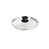 product of Lodge GL8 Lid - 8-1/4" Domed Tempered Glass Cover, Dishwasher & 400°F Oven Safe, Silicone Knob