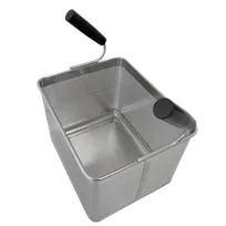 product of Omcan USA 49150 (49150) Pasta Cooker Basket, Rectangular, with Two Handles