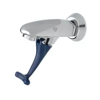 product of T&S Brass B-1200 Glass Filler Faucet, Push Back, Wall Mounted, Adjustable Flange