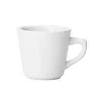 product of Winco BCC-75 Birkhall Coffee Cup, 7.5 oz, 3¾" Dia x 3" H, White Porcelain, Non-Stackable - 1 Dozen