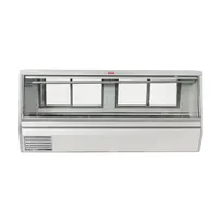 product of Howard-McCray R-CMS34N-12-LED 144" Double Duty Flat Refrigerated Meat Display Case, Remote