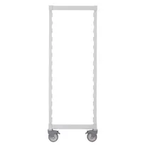 product of Cambro CPMPK2175480 Camshelving Premium Series Mobile Post Kit, 21W x 75.25H, Speckled Gray, Plastic Finish