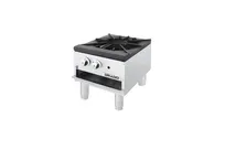 product of Drago America DRSPR1 17" Double-Ring Cast Iron Burners Gas Stock Pot Range