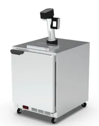 product of Micro Matic MMBB4MMADA01 Dairy Dispenser, 2.5-Gallon Steel Tower, 24"Wx32"Dx48"H, 115V NSF