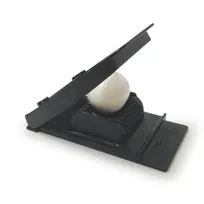 product of Nemco 55400 Egg Slicer – 3/16" Slice, Steel Wire Blades, Black ABS Plastic Frame, NSF