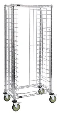 product of Quantum TC-20 20 Tray Mobile Side Loading Tray Cart - 18"W x 30"D x 69"H