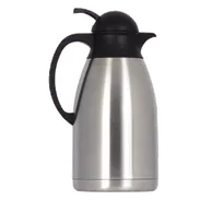 product of Spring USA 19601-5 Server, 52 Oz (1.5 L) Insulated, Black Push-Button, Brushed Stainless Steel