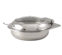 product of Spring USA 2172-6/37 Buffet Server, 6 Qt Round, Steel, Induction Ready, Cover with Insert Pan