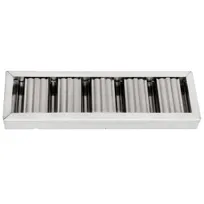 product of Spring USA MCS59-400 Baffle Filter, Steel Construction for MCS Hood with Fire Suppression, Heavy-Duty Exhaust