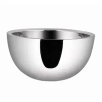 product of Spring USA SK-5401141 Skyra Dobbelt Revere Serving Bowl, 7" x 5", 1.79 Qt 1.7 L Steel Mirror