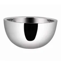 product of Spring USA SK5402141 - Skyra Dobbelt Bowl, 10" Dia x 6" H, 3.17 Qt (3 L) Steel Mirror