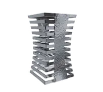 product of Spring USA XC1122 Xcessories Towers, 13-3/4" H x 8-1/2" W, 18/8 Stainless Steel