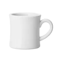 product of Winco BMC-12 Bulawayo Mug, 12-13 oz, 3.5" Dia x 4" H, Round White Porcelain - 1 Dozen