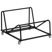 product of Flash Furniture RUT-188-DOLLY-GG Chair Dolly, 22"W x 29-3/4"D, 200 lb, 16ga Frame, 4 Casters, Stores 30 Chairs