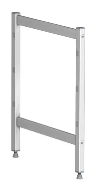 product of Fermod 6428191-R2 Fermostock Shelving Upright, 24H x 14D, Adjustable Feet, 20 Micron Anodized Aluminum, NSF
