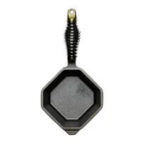 product of Lodge SP1Q-10001 Finex 1-Qt Cast Iron Sauce Pot, 6" x 4-1/4" H, 12-1/4" OAL, Octagonal