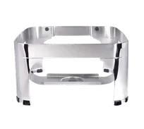 product of Spring USA E374-6 Suite Conversion Server Stand, Rectangle, Stainless Steel, Limited Availability
