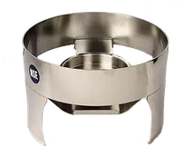 product of Spring USA E375-6/6 Suite Server Stand - Round Stainless Steel Base for Soup Server, Heavy-Duty
