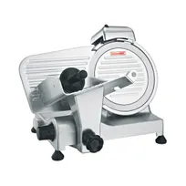 product of Global Solutions by Nemco GS1600 - Manual 9" Stainless Steel Meat Slicer,0-3/8" Thickness Gravity Feed 3/8 HP 110V 280W