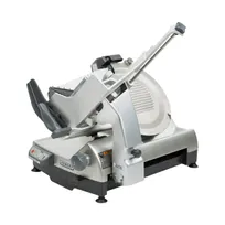 product of Hobart HS9-1 - 13" CleanCut™ Automatic Meat Slicer, 1/2 HP 120V, Anodized Aluminum, Belt Drive