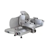 product of Omas H37S Food Slicer - 15" Blade, Gear, 45° Angle Feed, Aluminum, 2/5 HP, 300W, 110V, 0-25mm Slice Thickness