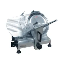 product of Serv-Ware SLC-12 12" Gravity Feed Manual Meat Slicer, Belt Drive, 1/3 HP