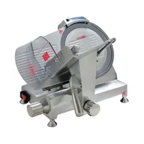 product of Prepline HBS250 Electric Meat Slicer - 10" Blade, Stainless, Adjustable Thickness, 250 RPM, 120V NEMA 5-15P, cETLus