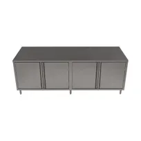 product of BK Resources CST-3696H2 96" Cabinet Base Dual Access Hinged Doors Work Table with (2) 4 Doors