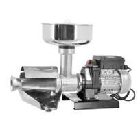 product of Omcan USA 18902 - Trento Tomato Squeezer, 550W 115V, 2/5 HP Iron, Stainless Filter, NEMA 5‑15P