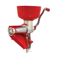 product of Omcan USA 31361 Tomato Squeezer – Stainless Hopper, Worm Body with Tinning, Collector, Made in Italy