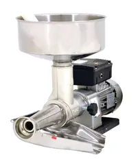 product of Omcan USA 41418 TS‑IT‑0150 Electric Tomato Squeezer, 0.4 HP, 120V 60Hz, NEMA 5‑15P, Made in Italy