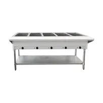 product of Omcan USA 47365 (Fw-Cn-0005-Lp) Steam Table, Lp Gas, 72"W X 30-2/5"D X 34-2/5"H