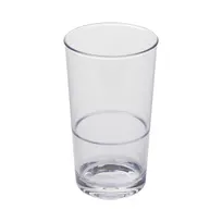 product of GET PK/BB-RNW-16-CL - Mixing Glass 16 oz, 3.25" Dia x 5.44" H, Tritan Red/White - 1 Dozen